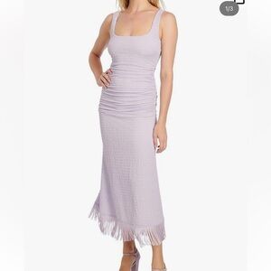 LIKELY maxi fringe dress